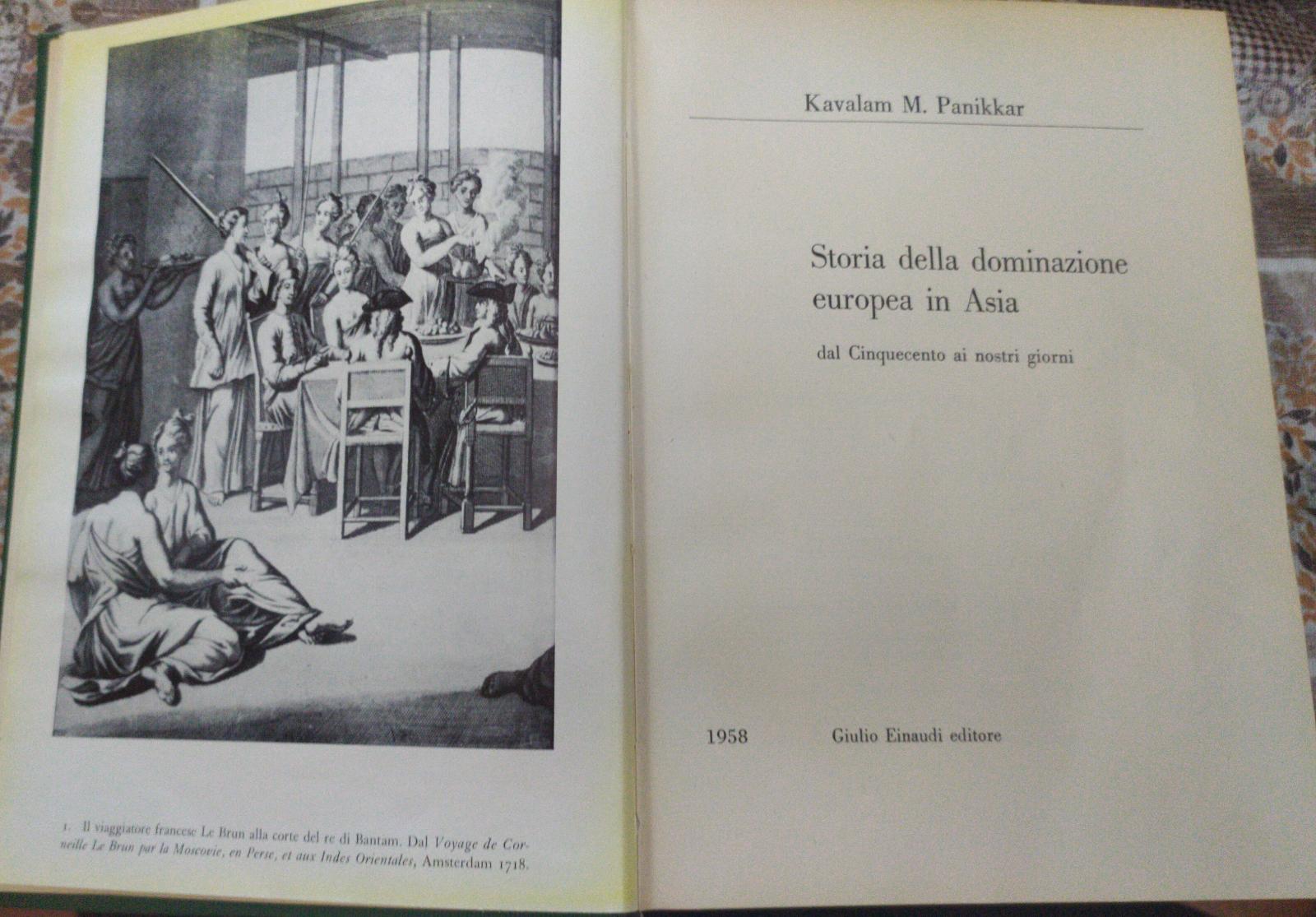 Storia della dominazione europea in Asia - copertina