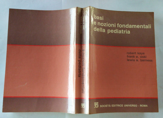 Basi e nozioni fondamentali della pediatria - copertina