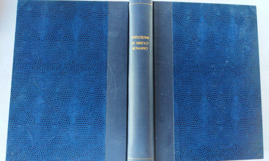 Istituzione di diritto romano - copertina
