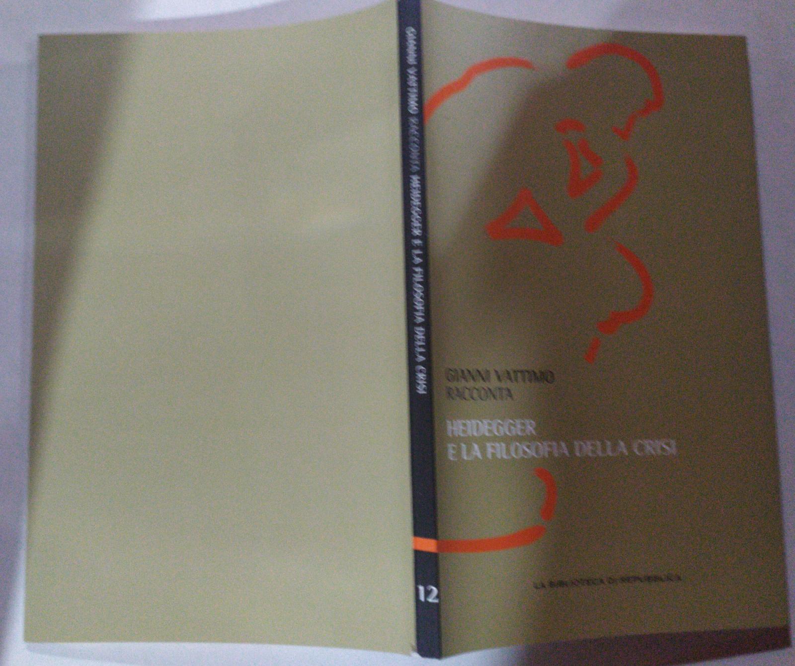 Heidegger e la filosofia della crisi - copertina