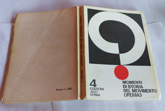 Momenti di storia del movimento operaio - copertina