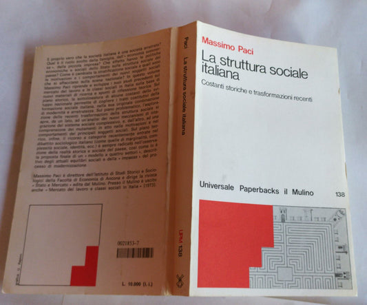 La struttura sociale italiana - copertina