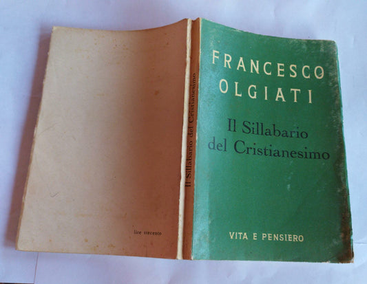 Il sillabario del Cristianesimo - copertina