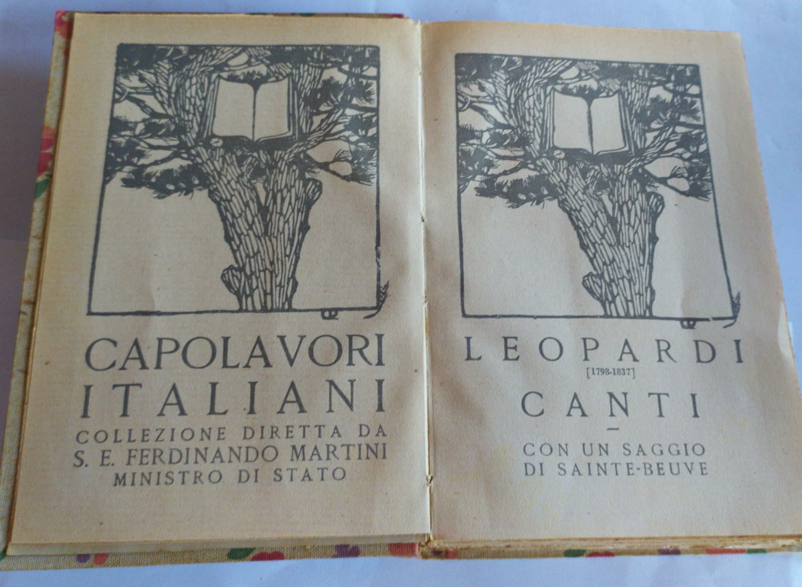 Canti. Con un Saggio di Sainte-Beuve - copertina