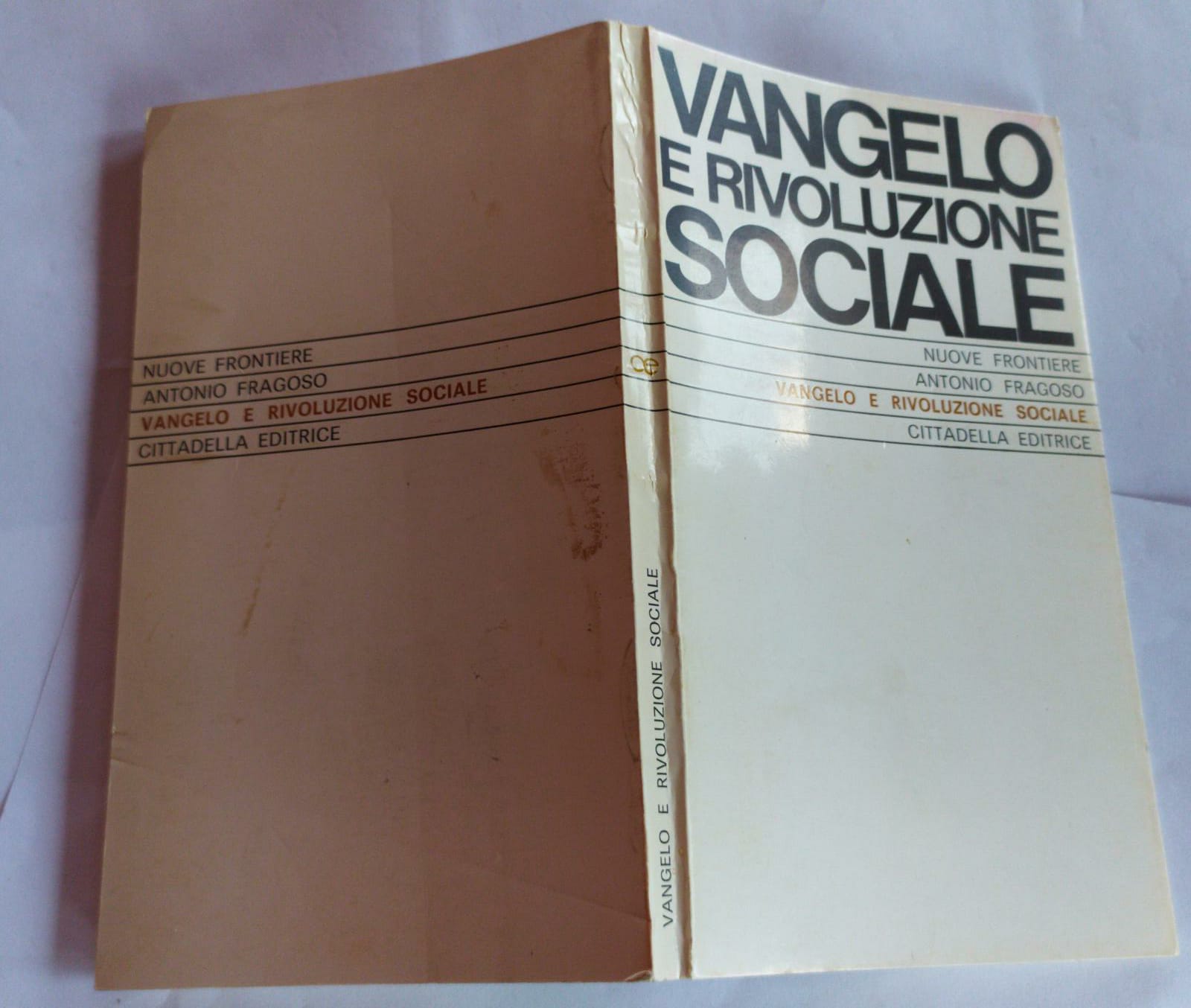 Vangelo e rivoluzione sociale - copertina