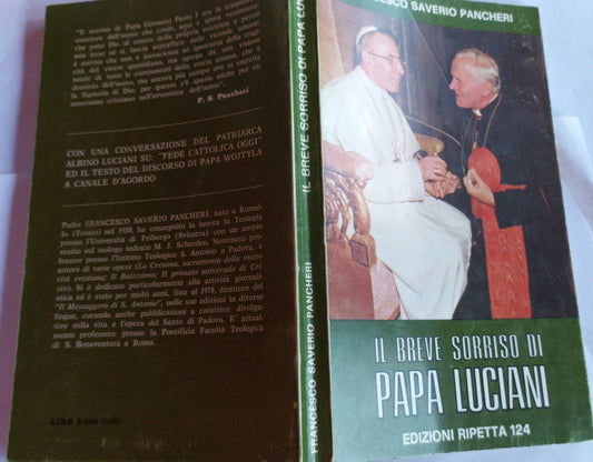 Il breve sorriso di Papa Luciani - copertina