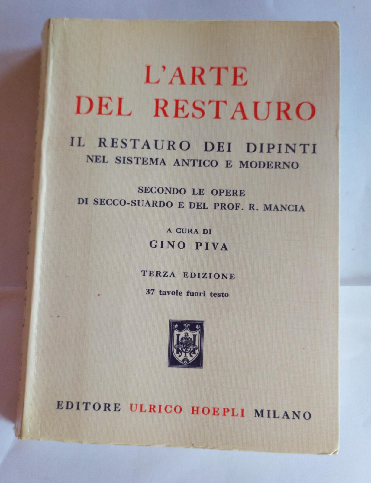 L'arte del restauro - copertina