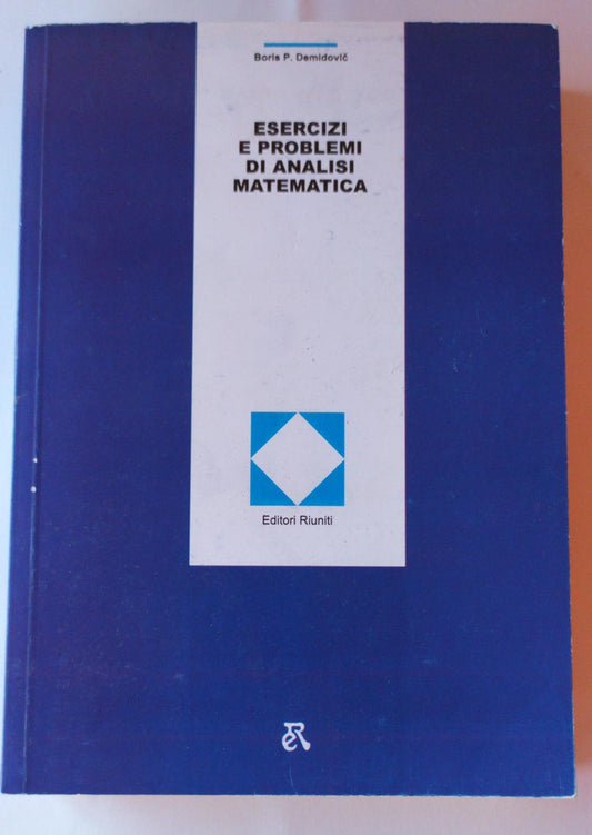 Esercizi e problemi di analisi matematica - copertina