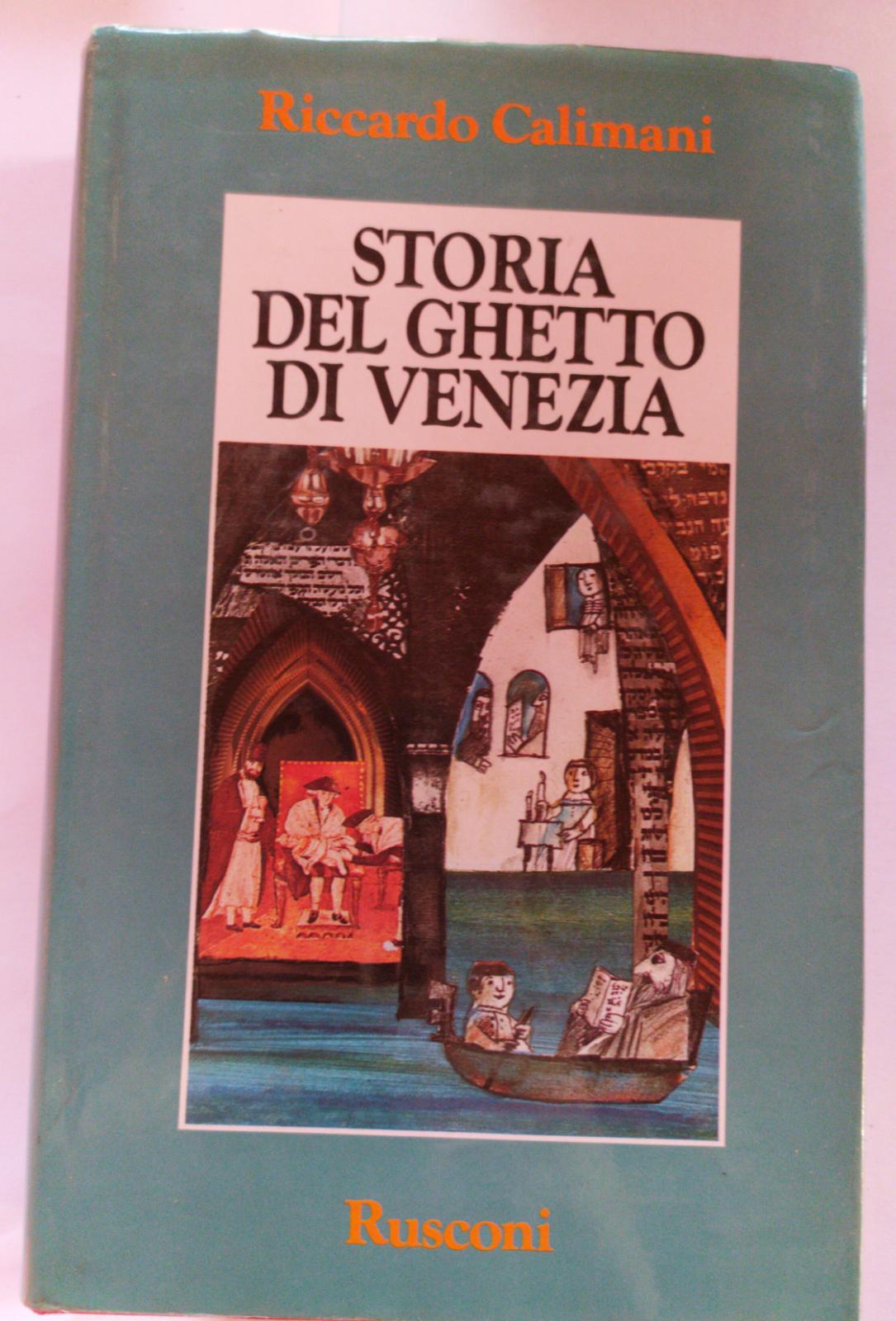 Storia del Ghetto di Venezia - copertina