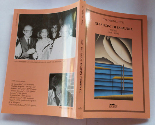 Gli aironi di Sabaudia. Poesie (1998-2008) - copertina