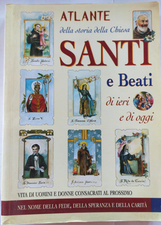 Atlante della storia della Chiesa Santi e beati di ieri e oggi - copertina