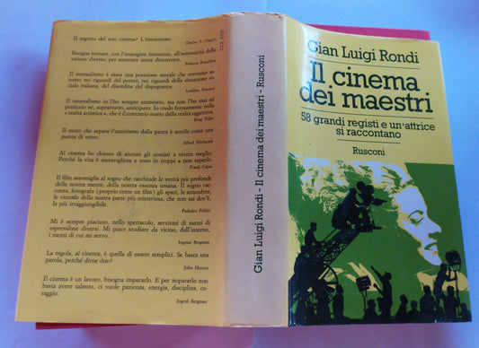 Il cinema dei maestri. 58 grandi registi e un'attrice si raccontano - copertina
