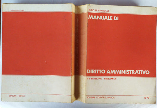 Manuale di diritto amministrativo - copertina