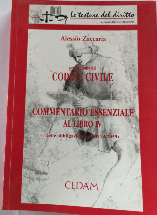 Commentario essenziale al libro IV. Per lo studio del codice civile - copertina