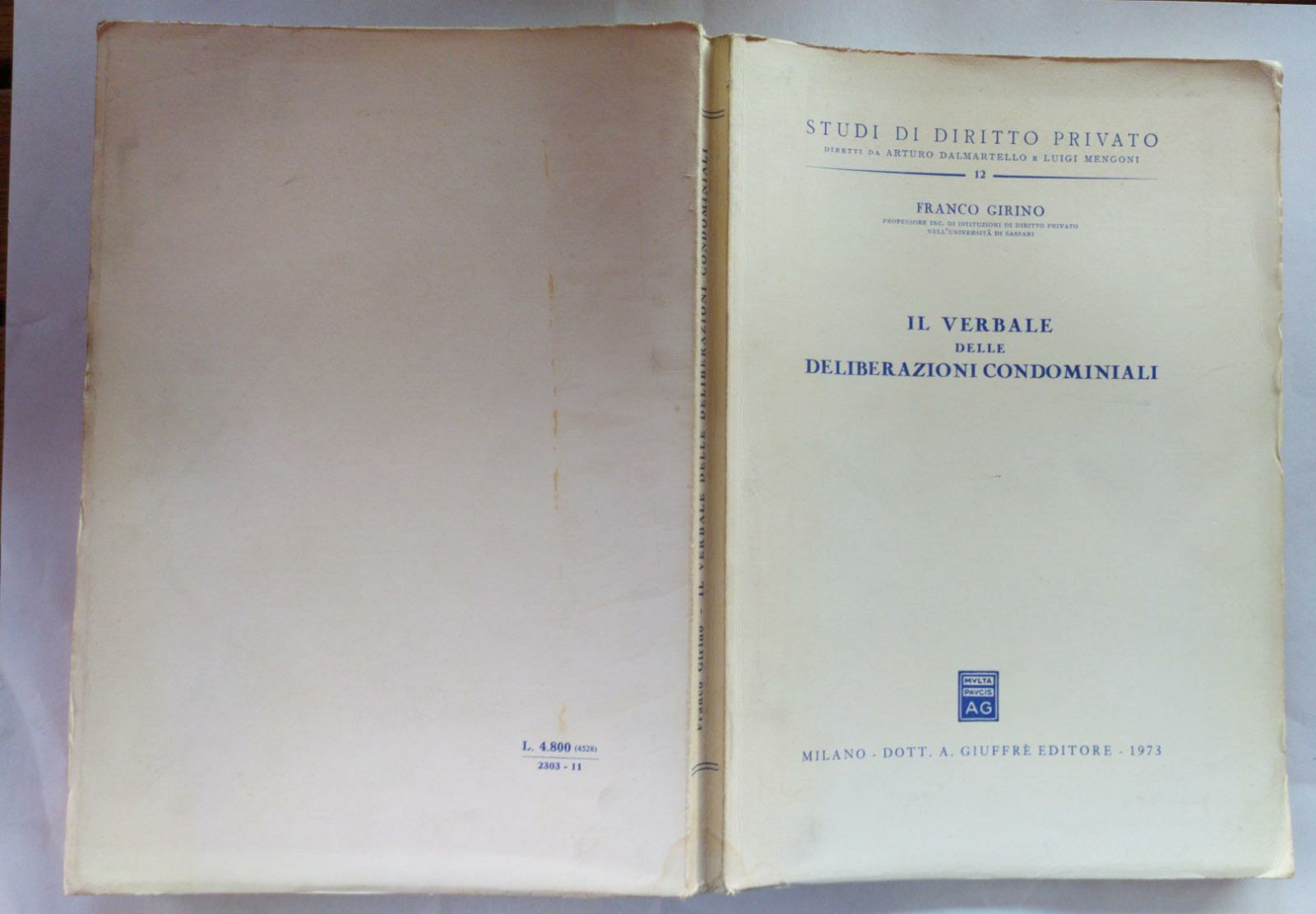 Il verbale delle deliberazioni condominiali - copertina