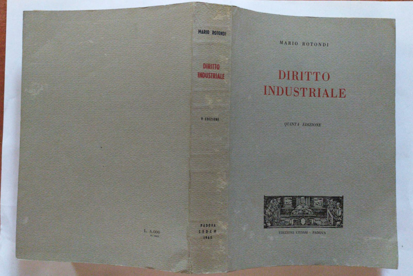Diritto industriale - copertina