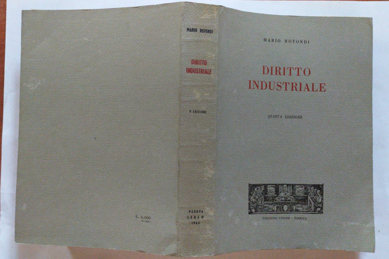 Diritto industriale - copertina