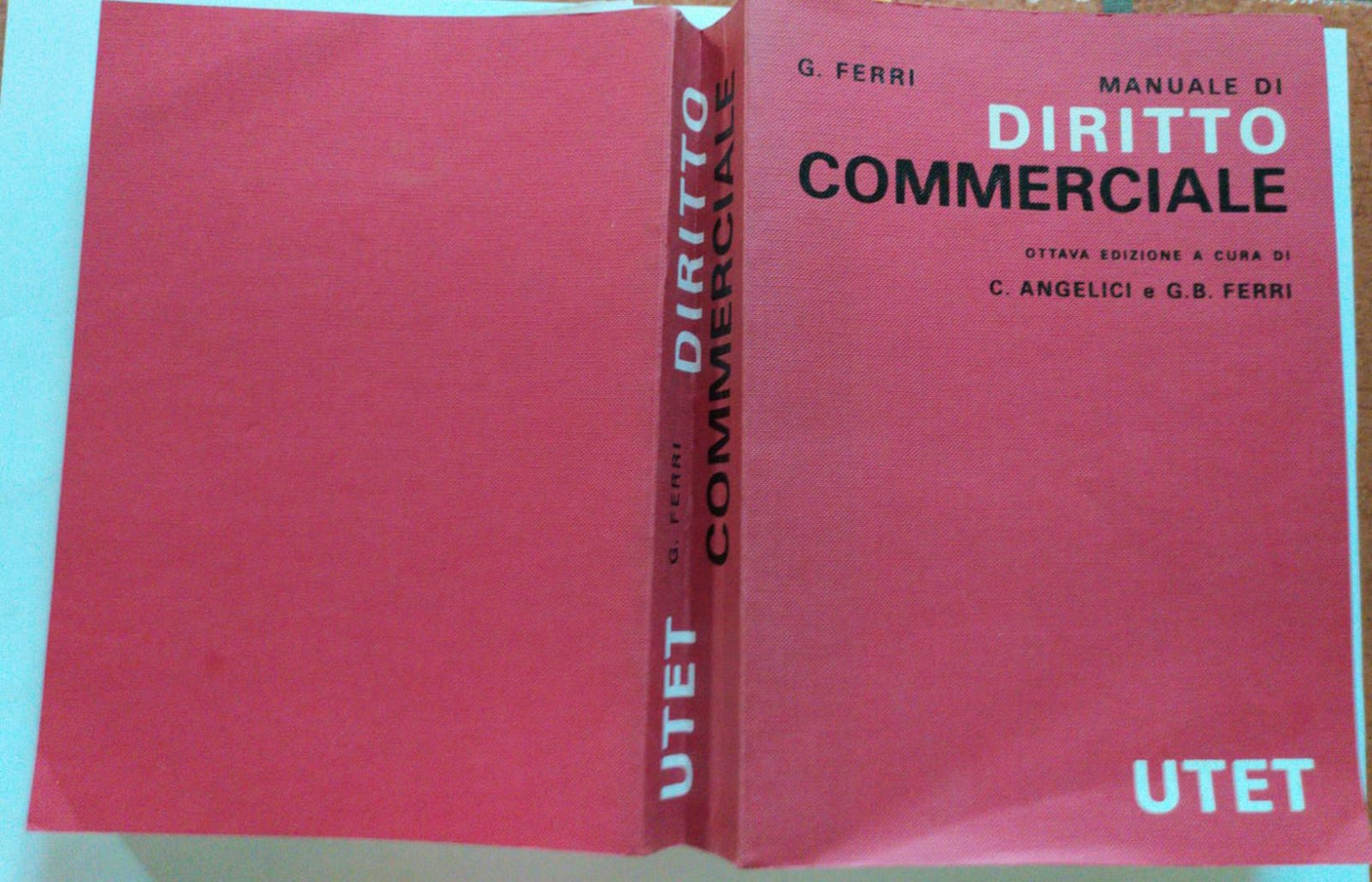 Manuale di diritto commerciale - copertina
