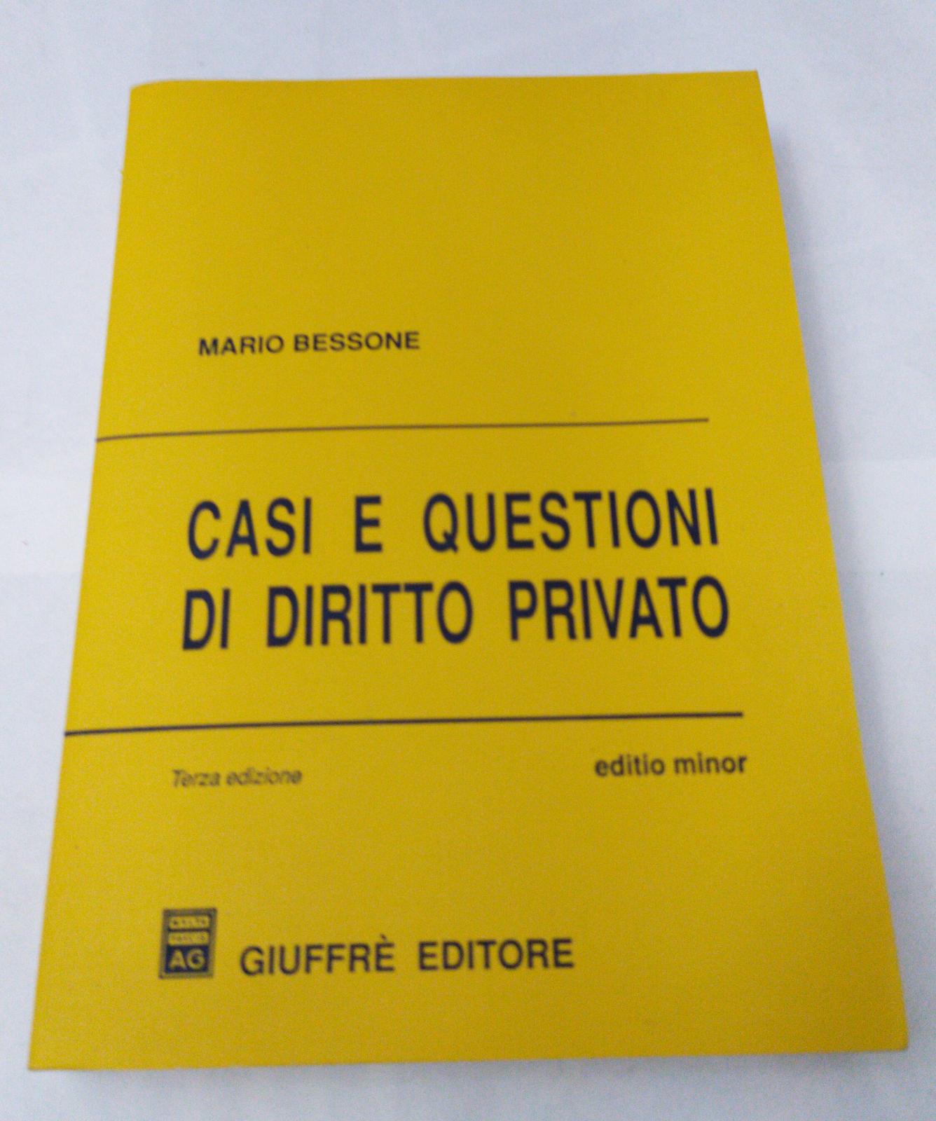 Casi e questioni di diritto privato - copertina