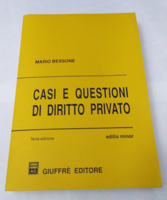 Casi e questioni di diritto privato - copertina