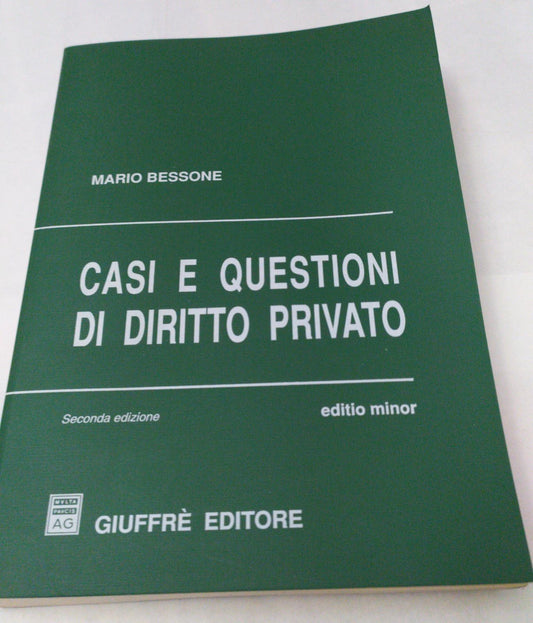Casi e questioni di diritto privato - copertina