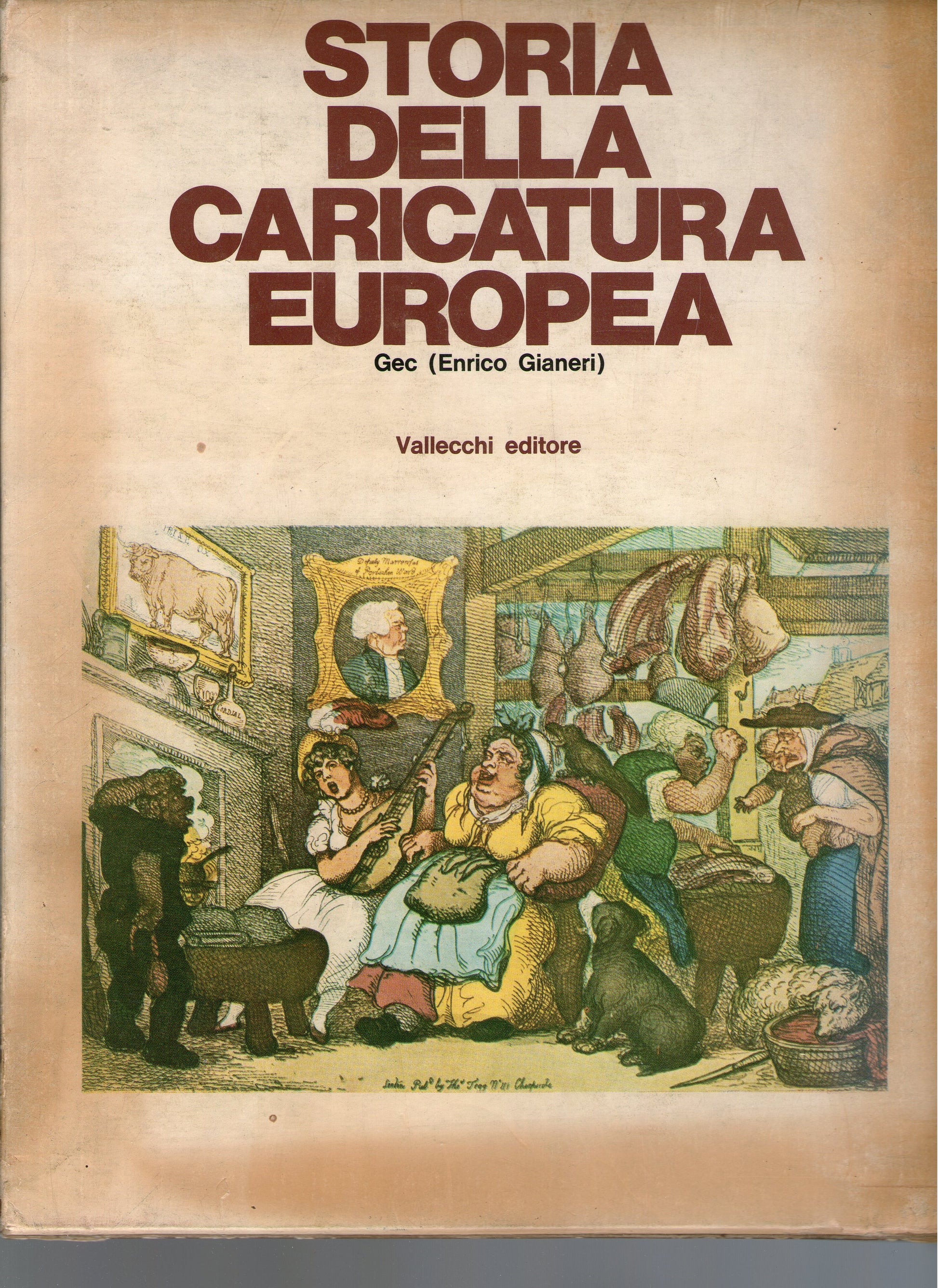 Storia della caricatura europea - copertina