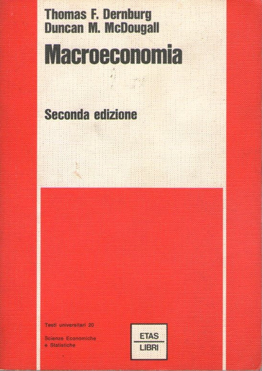 Macroeconomia seconda edizione - copertina