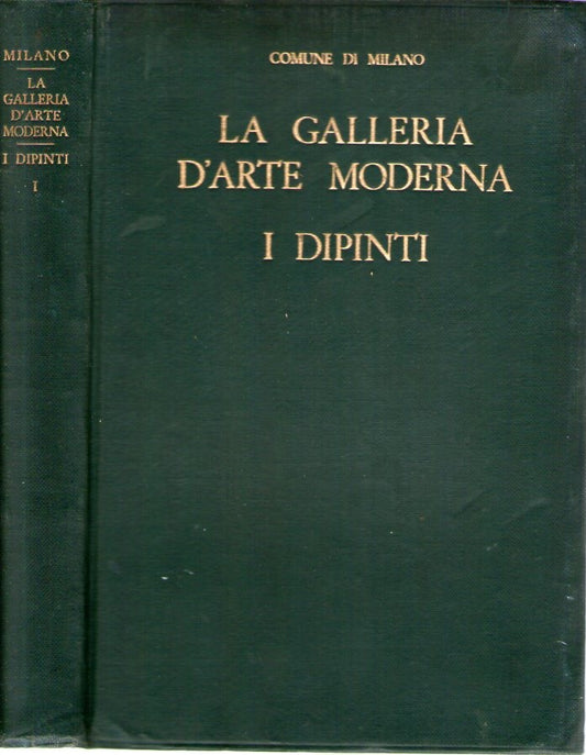 La galleria d'arte moderna   I Dipinti I - copertina
