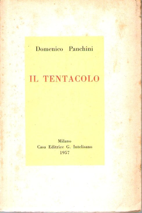 Il tentacolo - copertina