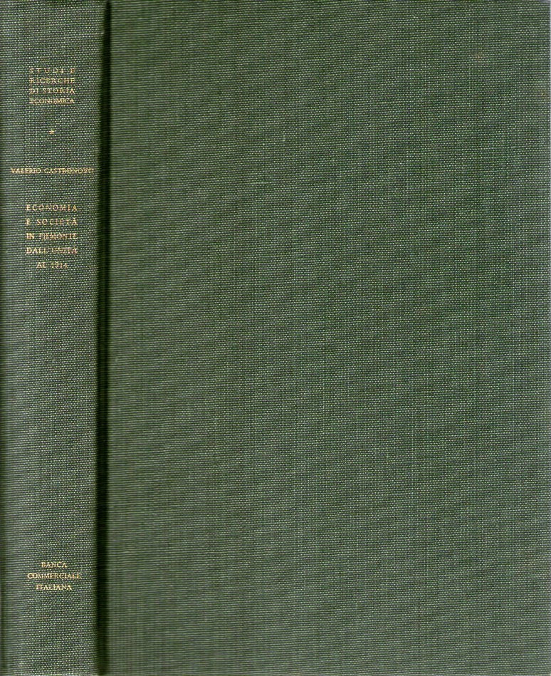 Economia e società in Piemonte dall'unità al 1914 - copertina
