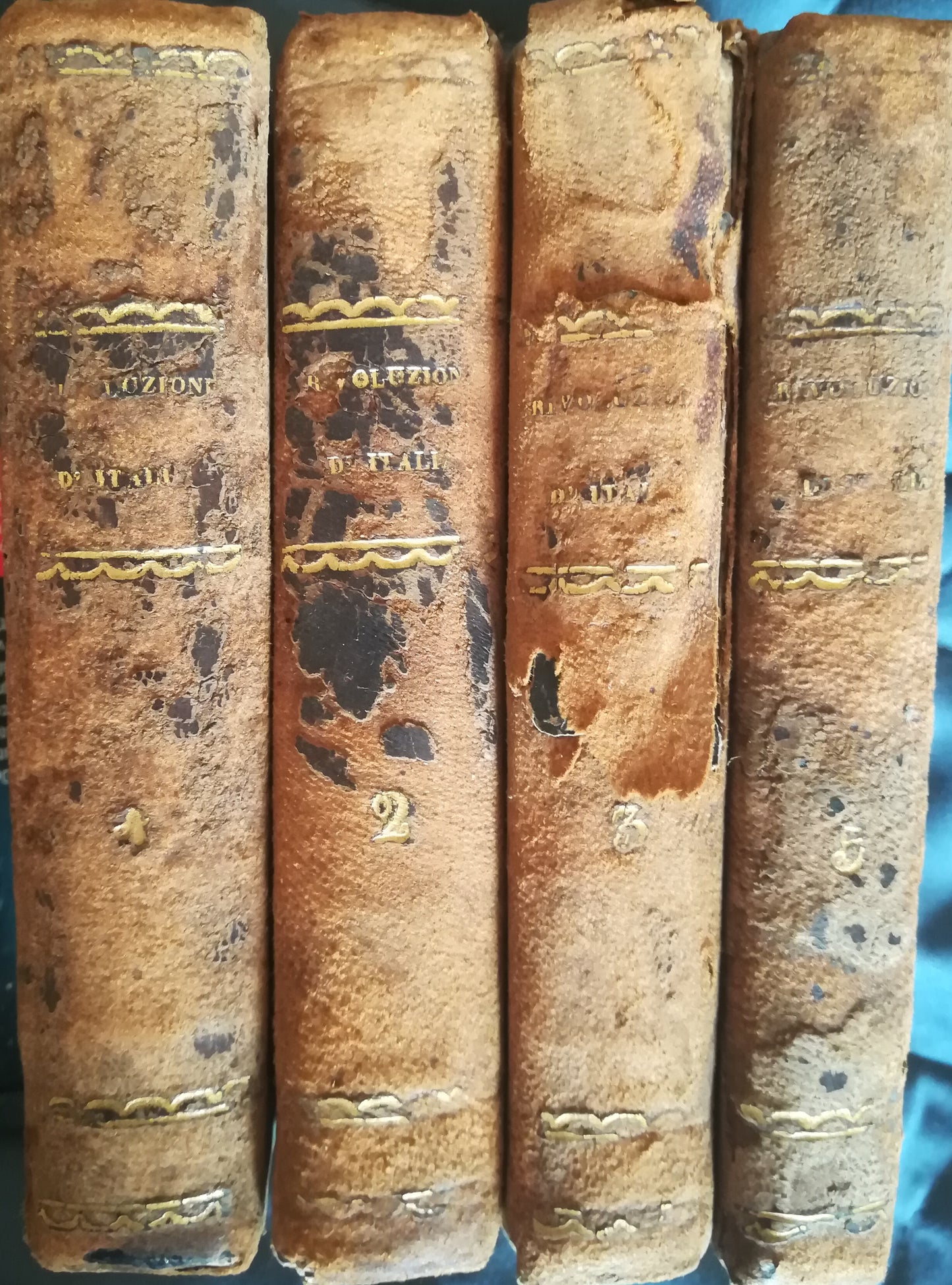 Delle rivoluzioni d'Italia libri venticinque. III. IV. V. VI. VII. VIII. IX. - copertina