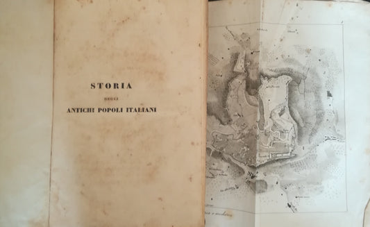 Storia degli antichi popoli italiani. I. - copertina