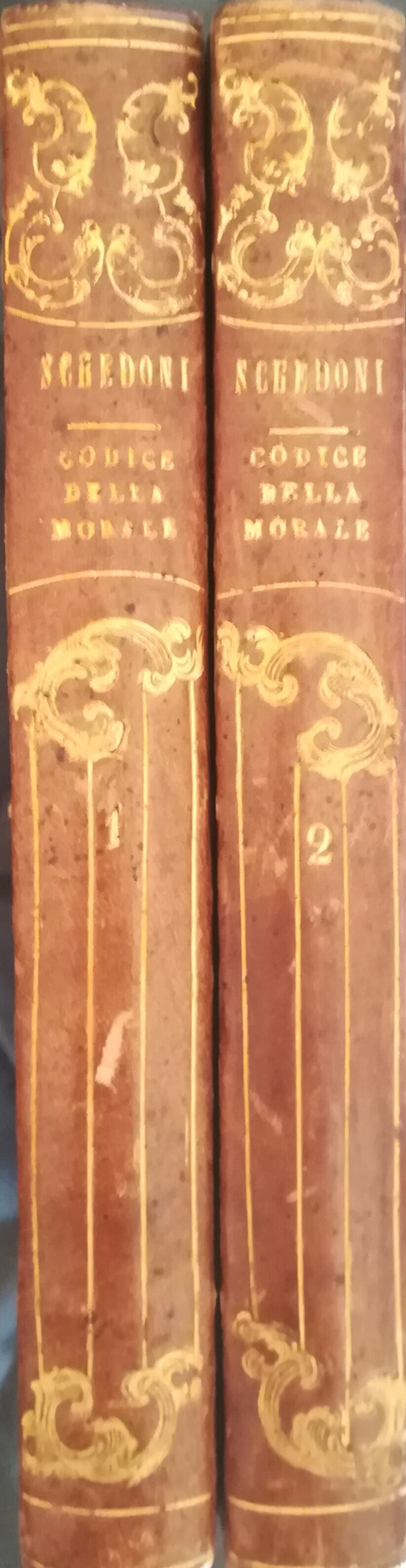 Codice di pratica e pubblica morale. I. II. - copertina