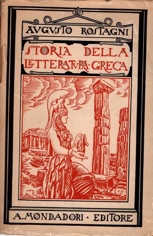 Storia della letteratura greca - copertina