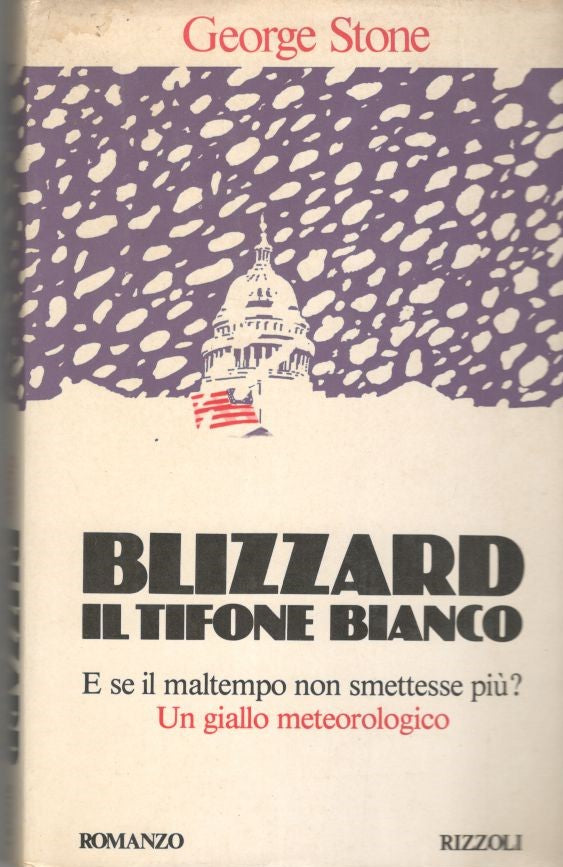 Blizzard, il tifone bianco - copertina