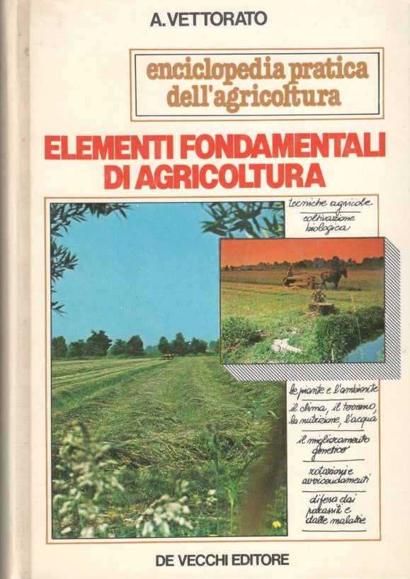 Elementi fondamentali di agricoltura,Enciclopedia pratica dell'agricoltura - copertina
