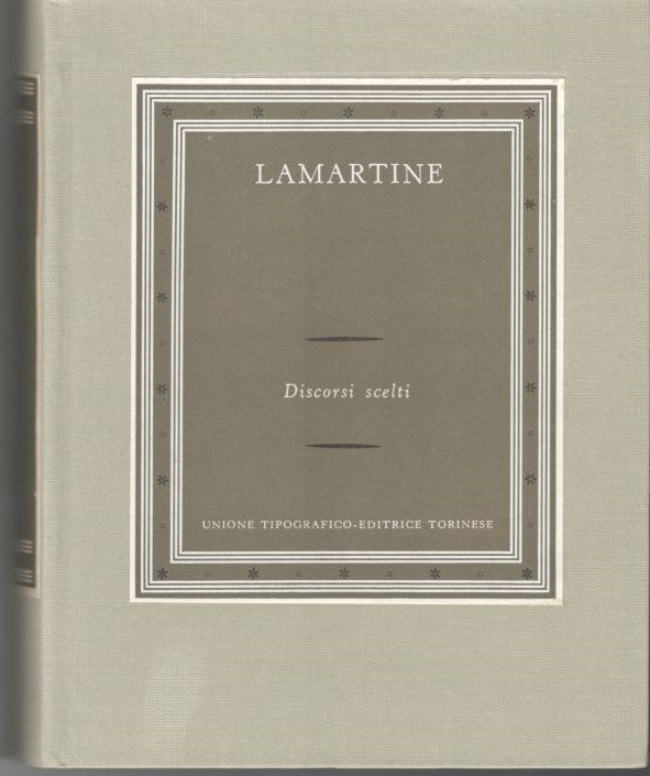 Discorsi scelti 1836-1850. Collana : I grandi Scrittori Stranieri VI-129 - copertina