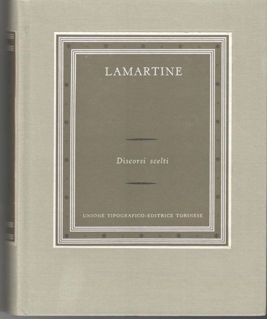 Discorsi scelti 1836-1850. Collana : I grandi Scrittori Stranieri VI-129 - copertina