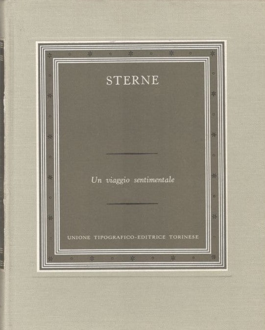 Viaggio sentimentale. Collana: I Grandi Scrittori Stranieri I-23 - copertina