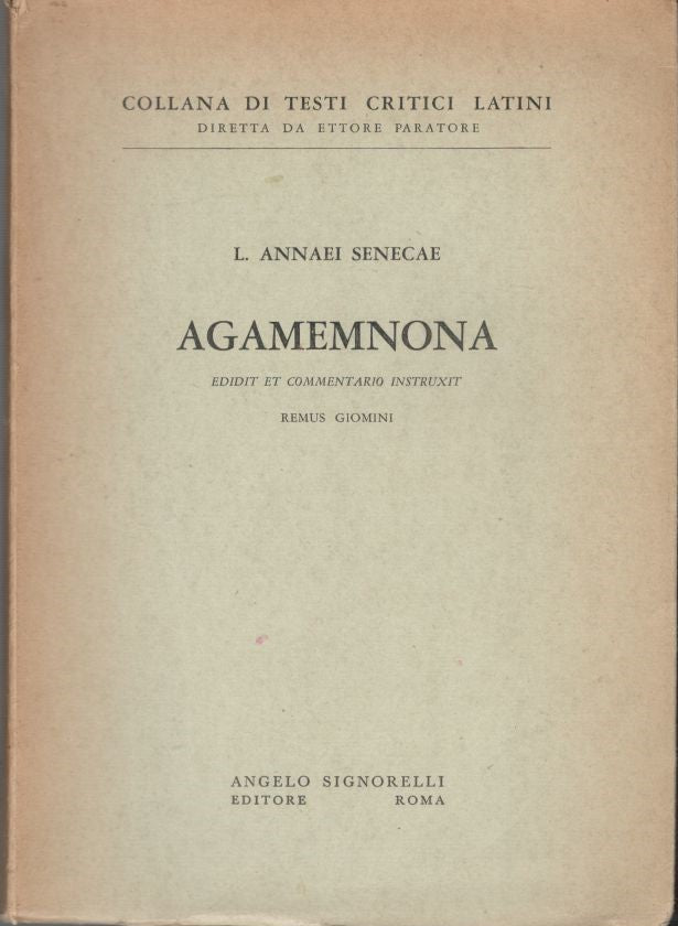 Agamemnona - copertina
