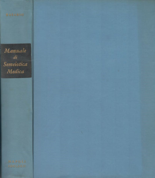 Manuale di semiotica medica - copertina