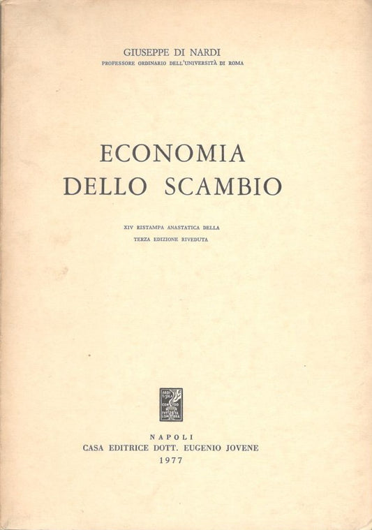 Economia dello scambio - copertina