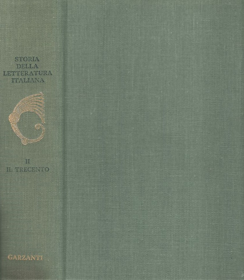 Storia della Letteratura Italiana. Vol. II: Il Trecento - copertina
