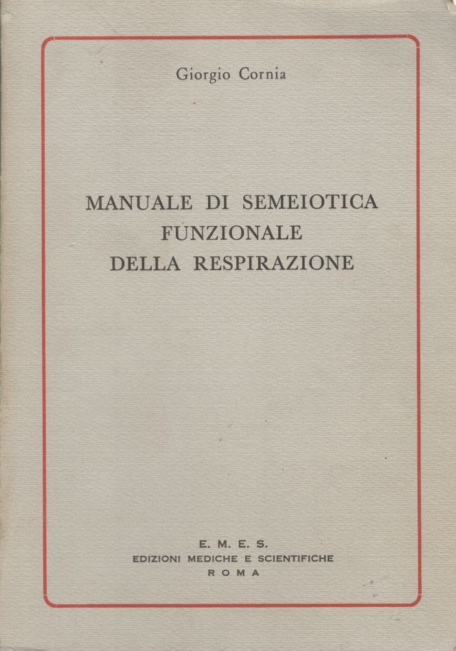 Manuale di semiotica funzionale della respirazione - copertina