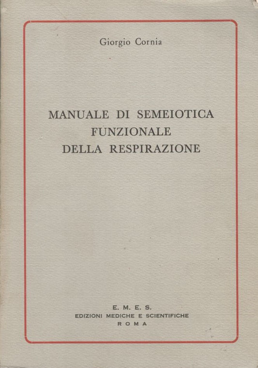Manuale di semiotica funzionale della respirazione - copertina