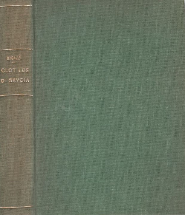 Clotilde di Savoia Napoleone - copertina