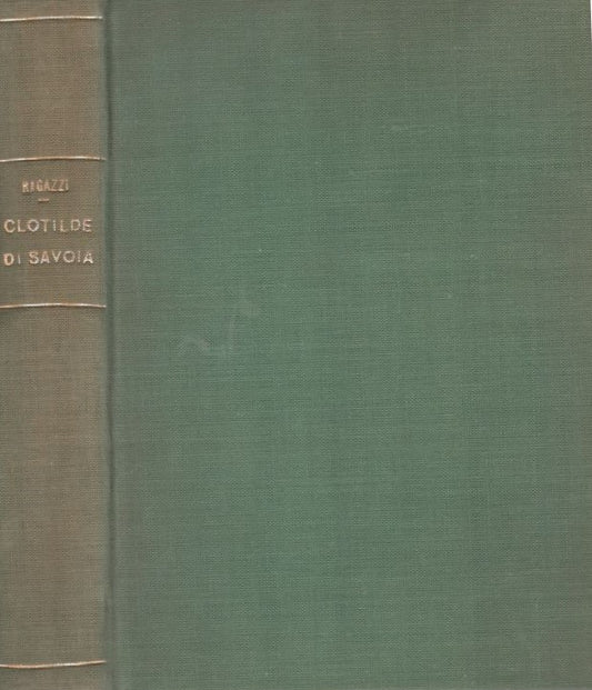 Clotilde di Savoia Napoleone - copertina