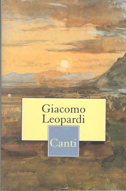 Canti - copertina