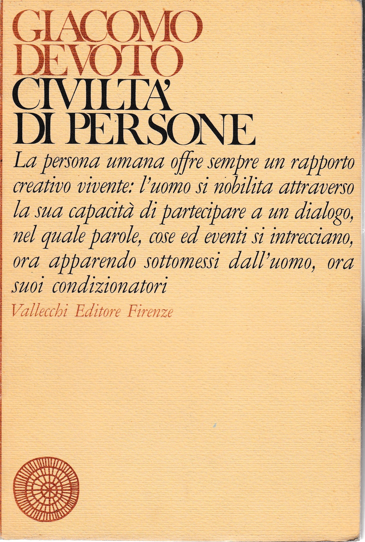 Civiltà di persone - copertina