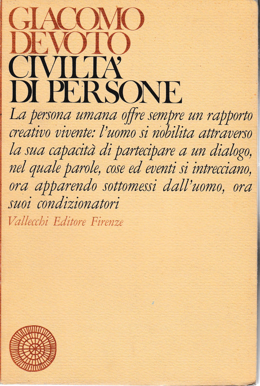 Civiltà di persone - copertina